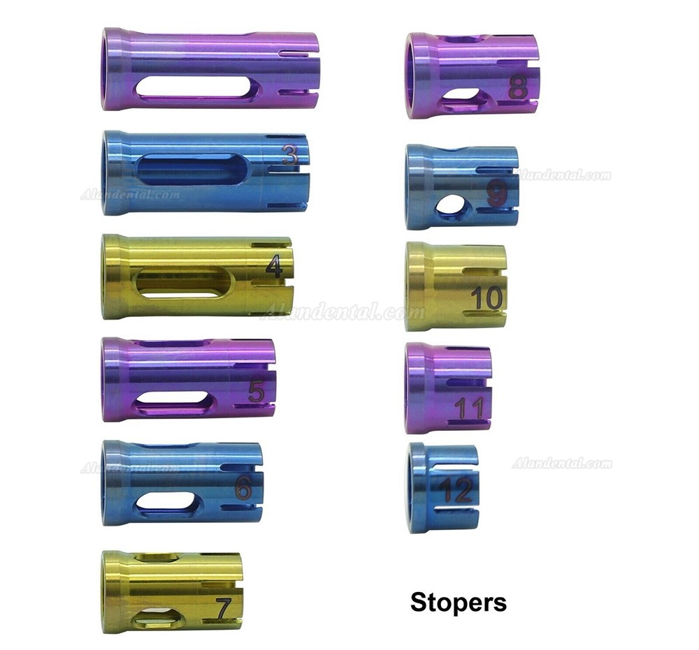 Dental Implant Crestal Approach Sinus Kit HIOSSEN OSSTEM CAS Drills Stoppers Hydraulic Membrane Lifter